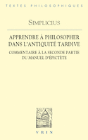 Apprendre à philosopher dans l'Antiquité tardive